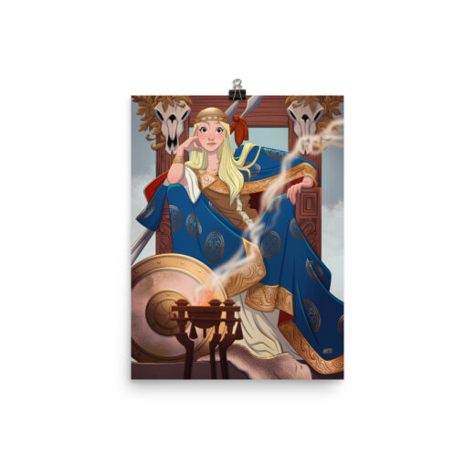 Leyendecker Inspired - Queen Maeve 12 x 16