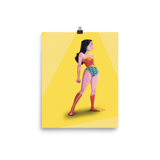 Wonder Woman Print 8 x 10
